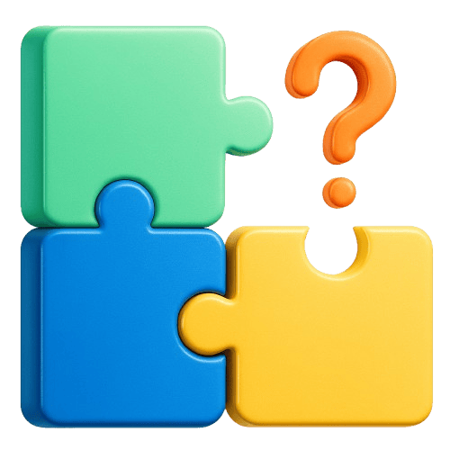 An incomplete puzzle image