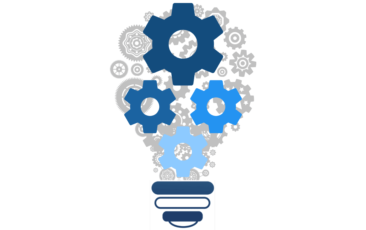 An image of light bulb which shows innovation